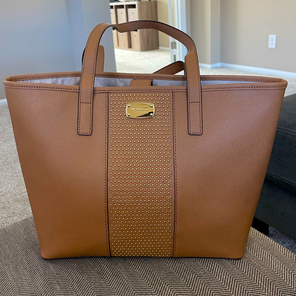 MICHAEL KORS studded tote